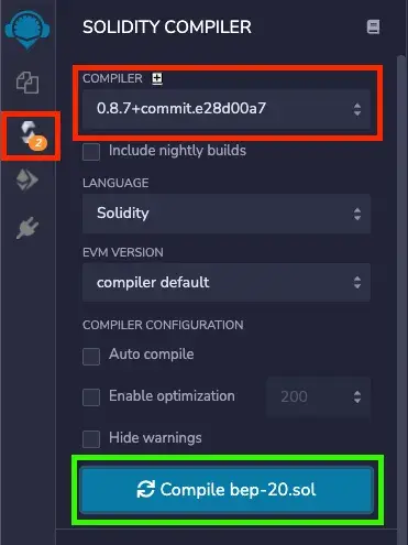 SolidityCompiler